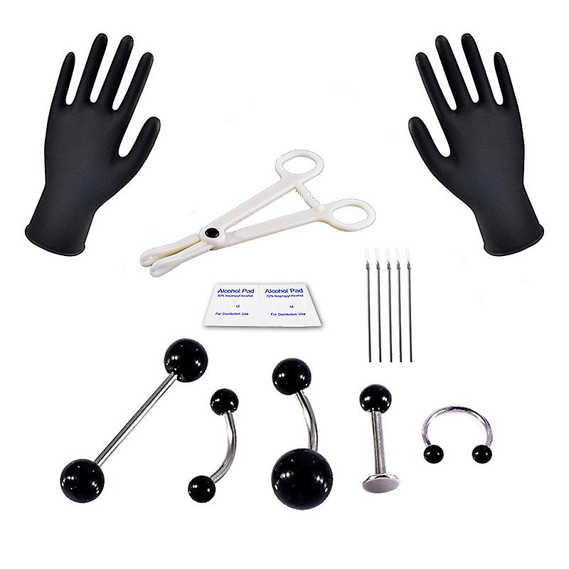 Professional Body Piercing Jewelry Tool Kit