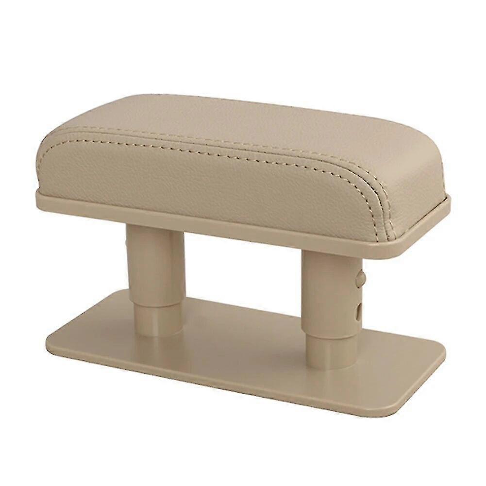 Arm Rest Extender Adjustable Height Car Armrest Box Elbow Rest Pad Pu Leather Car Armrest Box Mat Styling Interior Accessories