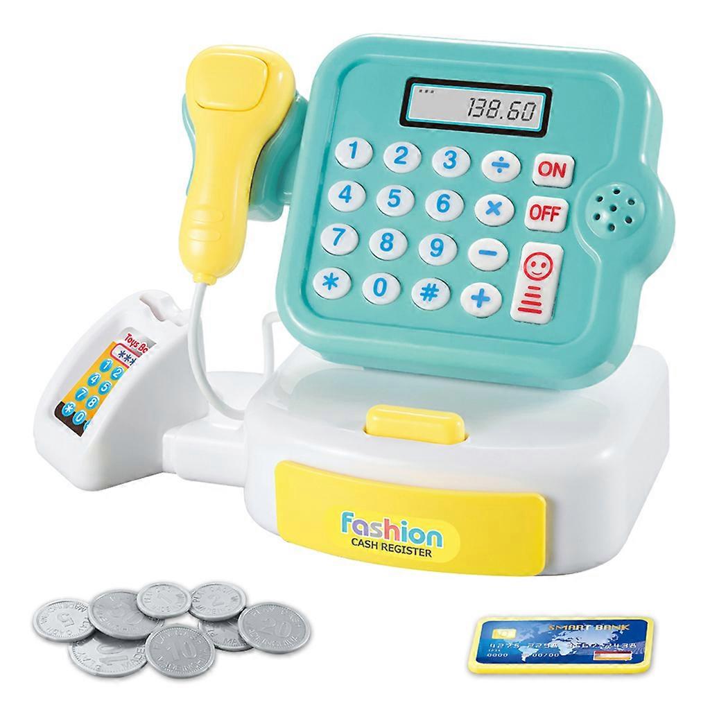 Realistic Cash Register Toy Set Children's Funny Improve Intelligence