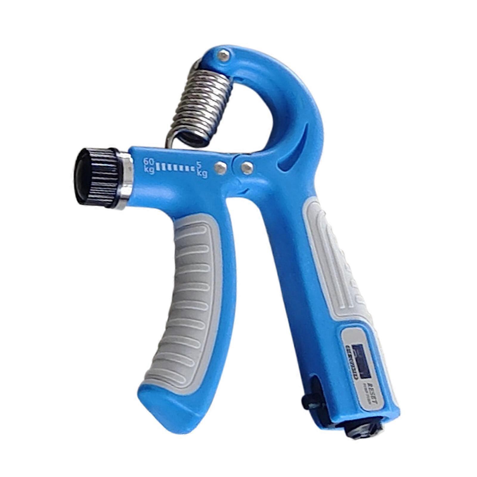 5-60kg Counting Grip Device Portable Adjustable Wrap Adhesive Grip Device Hand Training Rehabilitation
