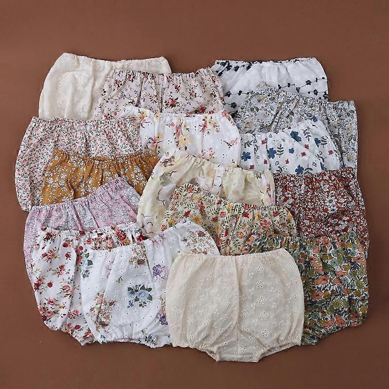 Moda Şort Yenidoğan Bebek Bloomers Desen Şort Yürümeye Başlayan Çocuk Pantolon Yüksek Kalite