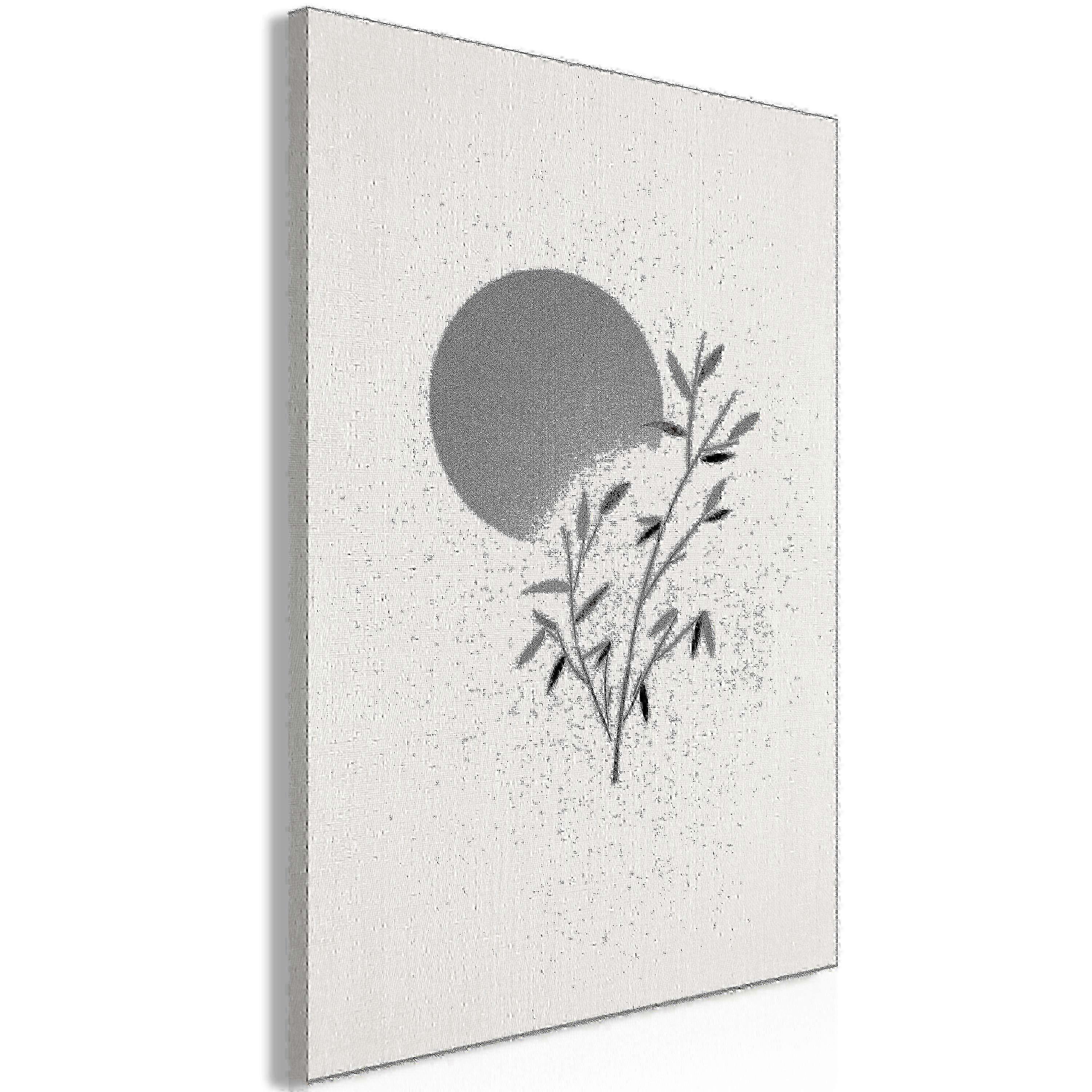 Impression sur toile - Minimalisme oriental (1 partie) Vertical