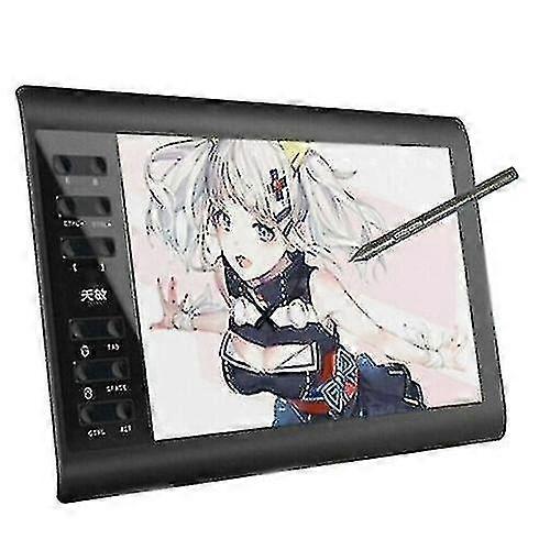 Grande 10x6 Polegadas Digital Desenho Arte Tablet Bloco de Esboço Com Caneta - JA