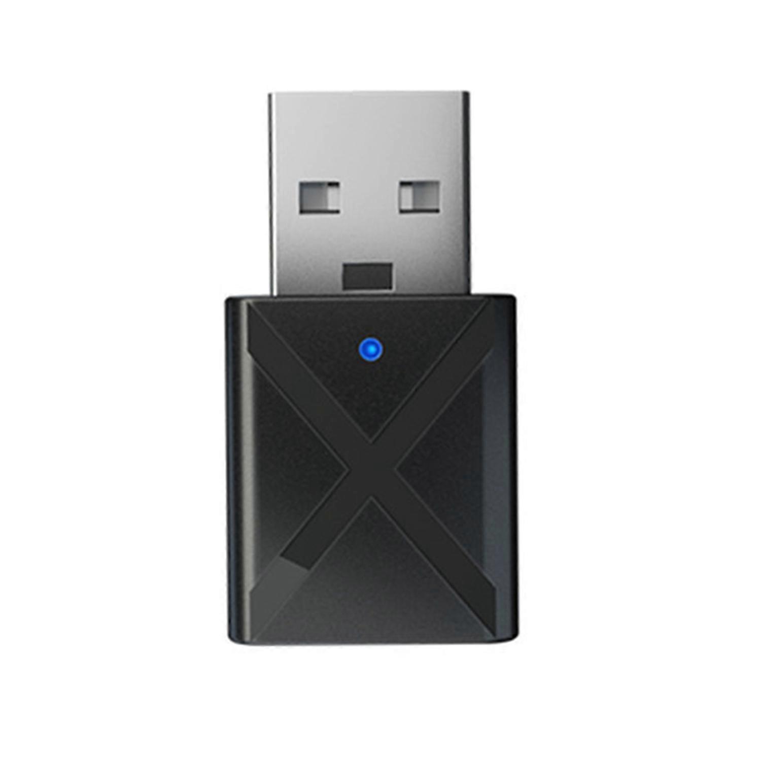 Wireless Transmitter Receiver 2-in-1 Adapter for TV/Car/PC/Speaker Bluetooth-compatible 5.0