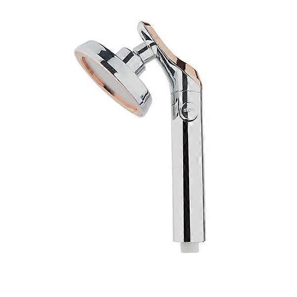 Bathroom rotating high-pressure hand shower Adjustable stop button