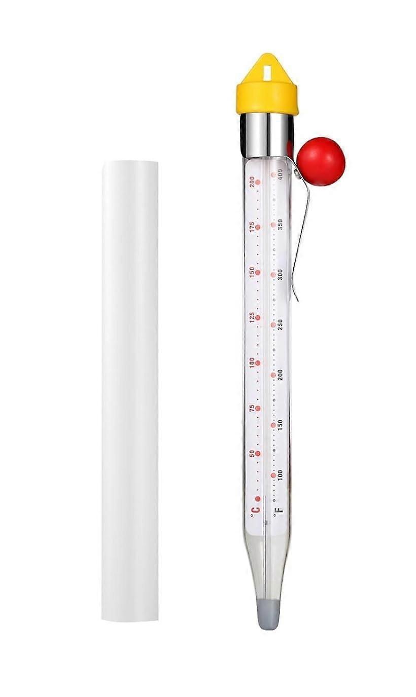 Instant Read Glass Candy Thermometer for Home Cooking Frying
