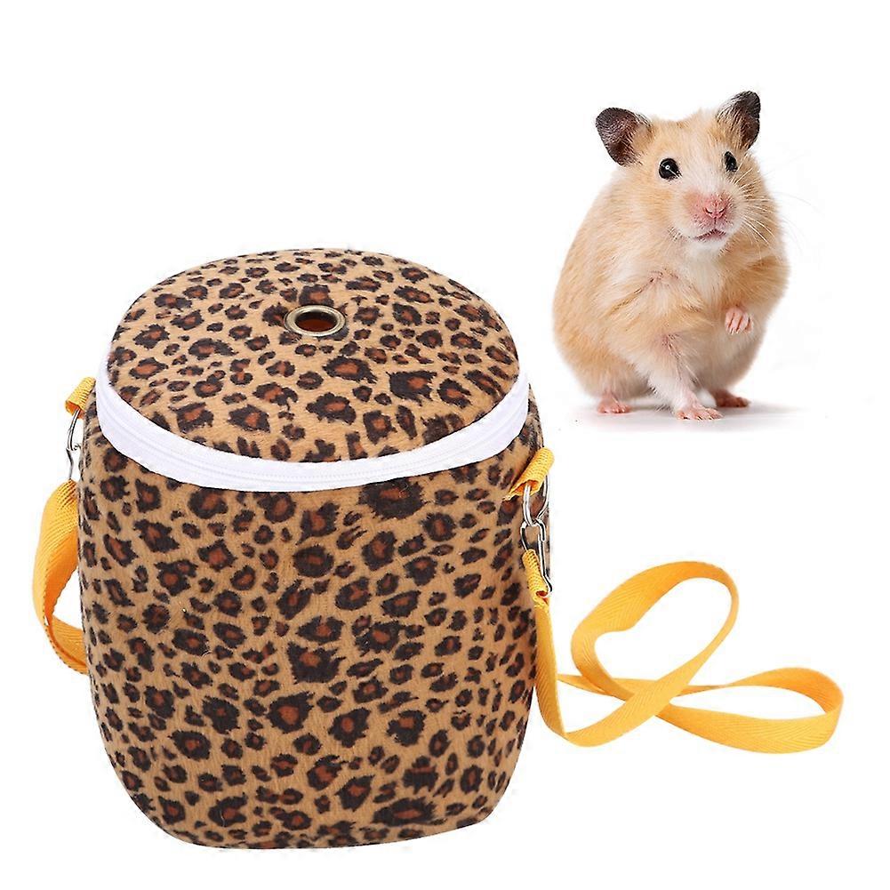 Large Short Plush Portable Pet Hamster Single Shoulder Warm Carrier Outgoing Sleeping Bag for quirrel Hedgehog Guinea Pig