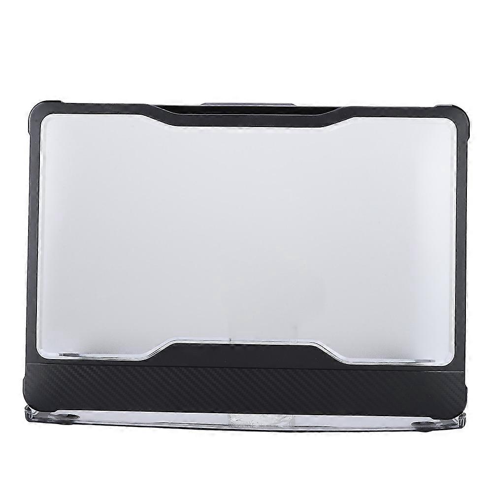 Laptop Protective Hardshell Case Cover For Apple Notebook Macbook Air 13" A1932 (Black)