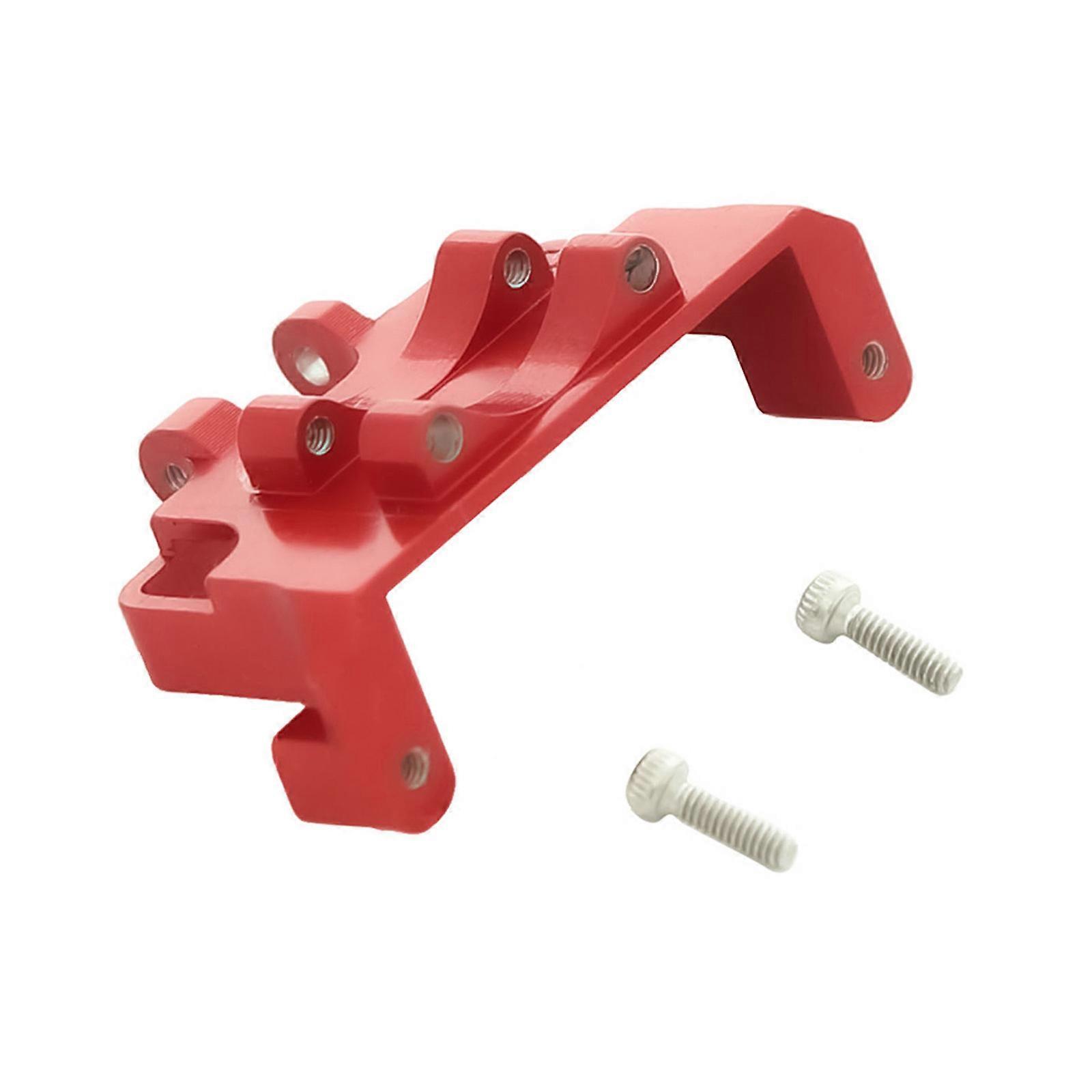 Servo Mount Bracket for Seat for 1/24 Axial SCX24 90081 RC Car Realistic Looking Repairing Replacements  Red