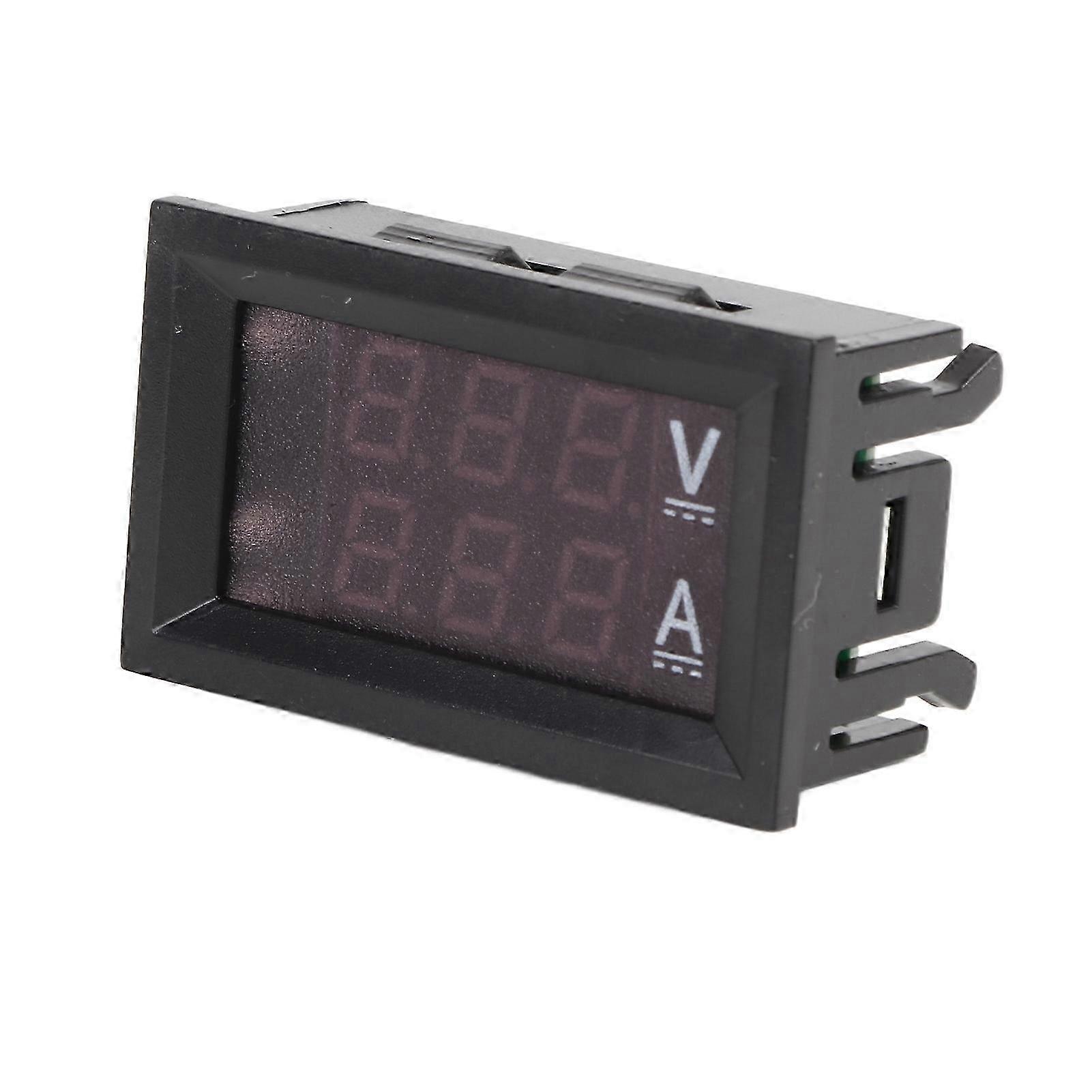 Digitálny voltmeter Ampérmeter Dual LED displej Merač prúdu prúdu DC 0V-100V50A