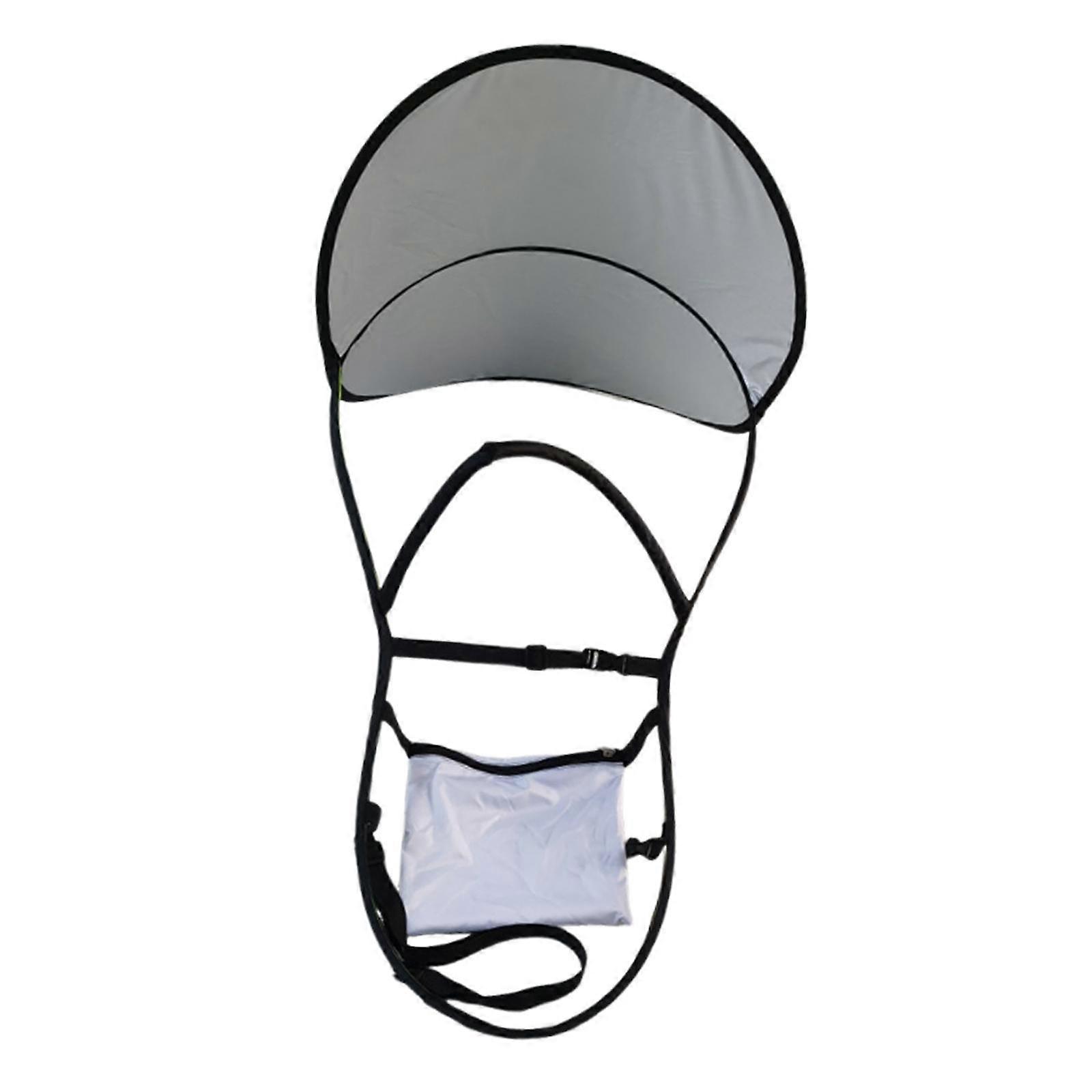 Umbrella Hat Handsfree Umbrella Large Golf Sunshade for Camping Travel Beach