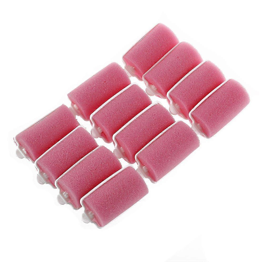 12 stuks Sponge Foam Kussen Hair Styling Rollers Krultangen Witty