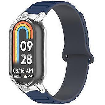 PC Frame Silicone Strap For Xiaomi Mi Band 8 / 8 NFC