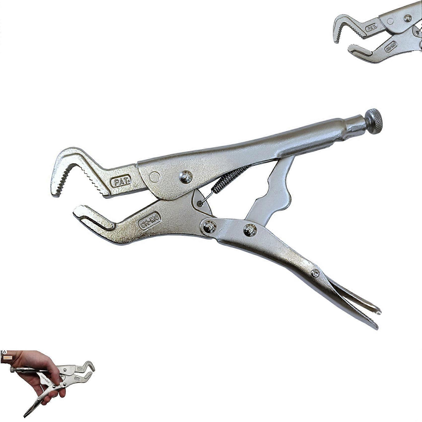 Locking Pliers Multipurpose Upgrade Grip for Welding 7-Inch Steel Jaw Vice Grips Heavy-Duty Tool