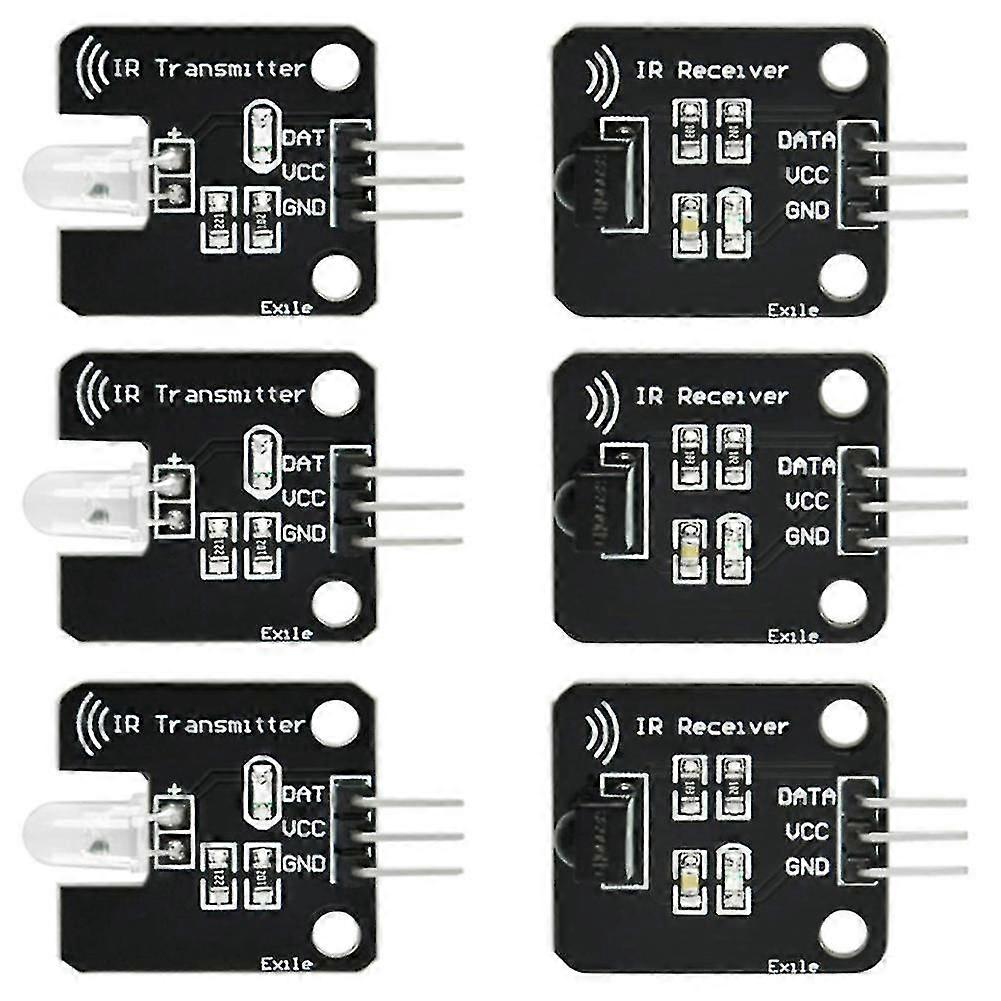 38kHz Ir přijímač IR vysílač Senzorový modul Kit Ir digitální 38kHz infračervený přijímač Modul infrar -X
