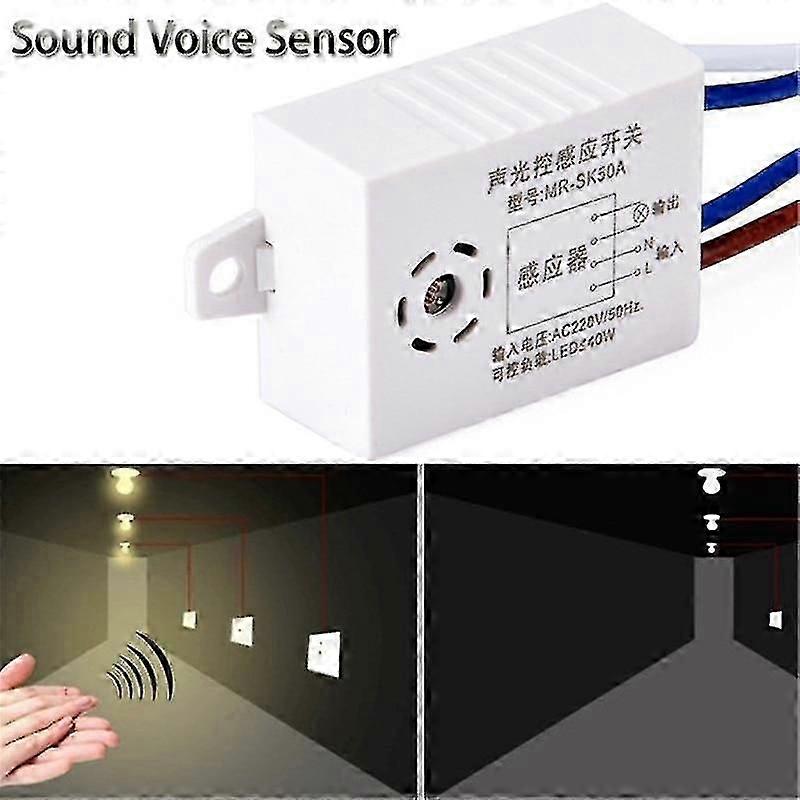 220v Sound Voice Sensor-intelligent Auto On/off Light Switch