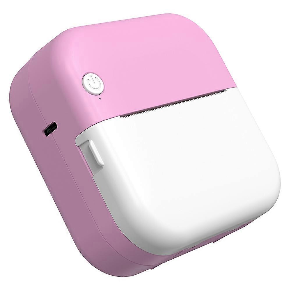 M3 Wireless Pocket Label Maker Portable Thermal Photo Printer,Standard Version-Pink