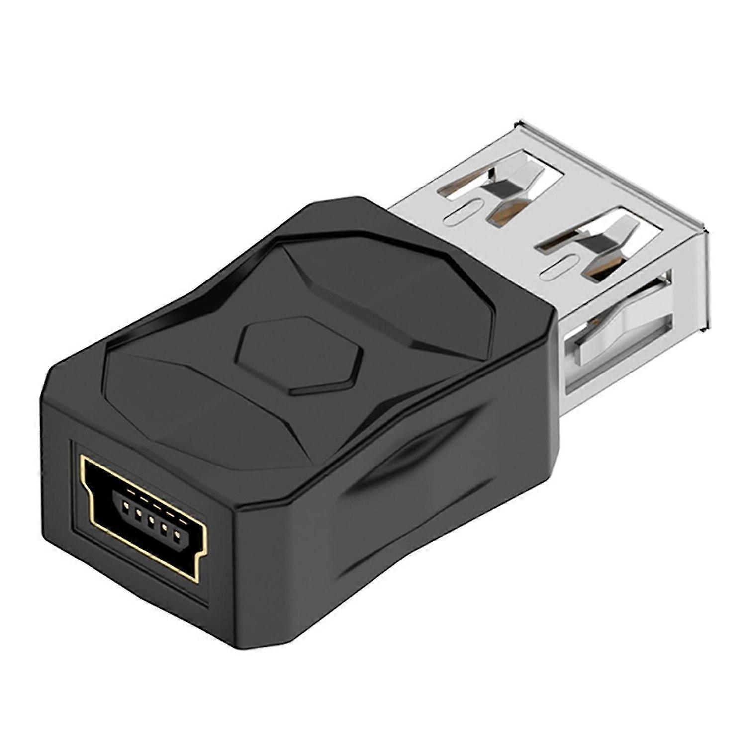 USB Adapter Micro to Mini Plug And Play 480Gbps High-speed Transmission Simple Structure USB Adapter