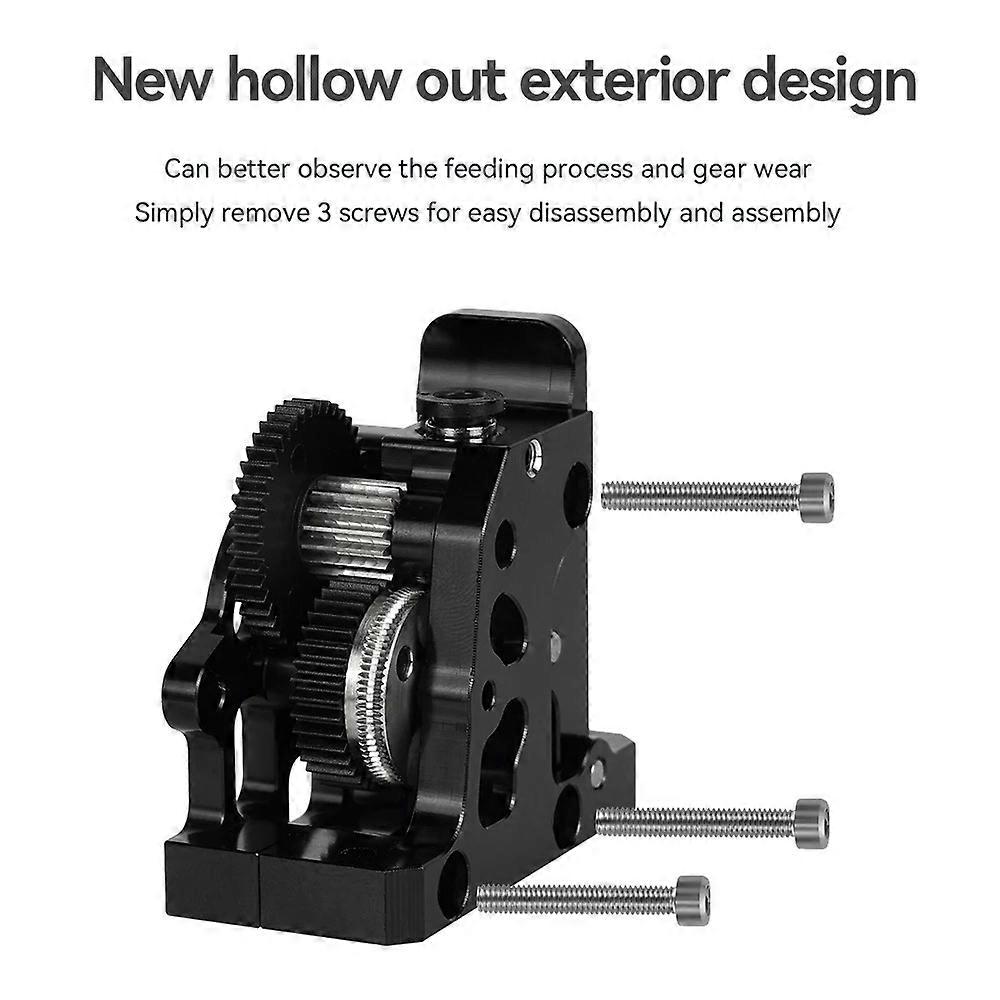 HGX-LITE Extruder with High Speed 36mm Round Stepper Motor Compatible with CREALITY 3D Printers Ende