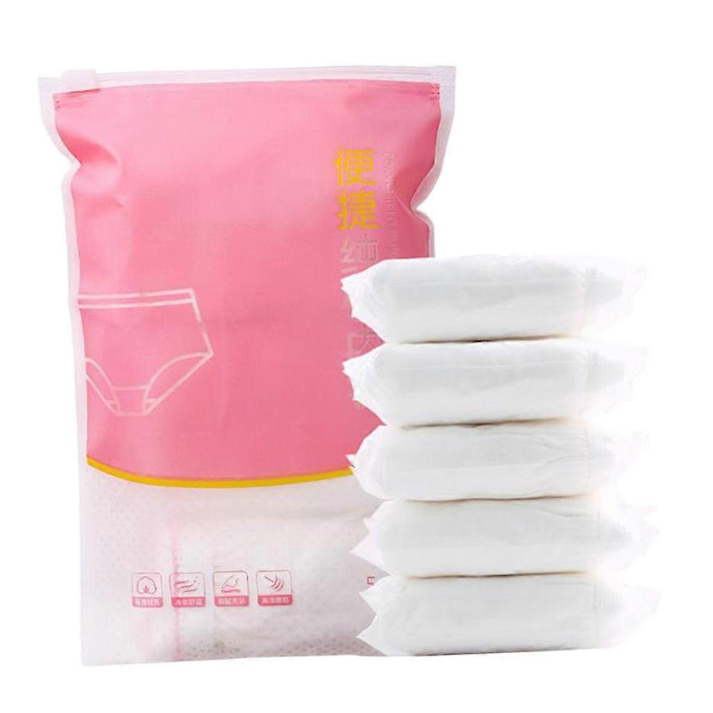 5pcs Protective Incontinence Disposable Absorbency Breathable Postpartum Panties
