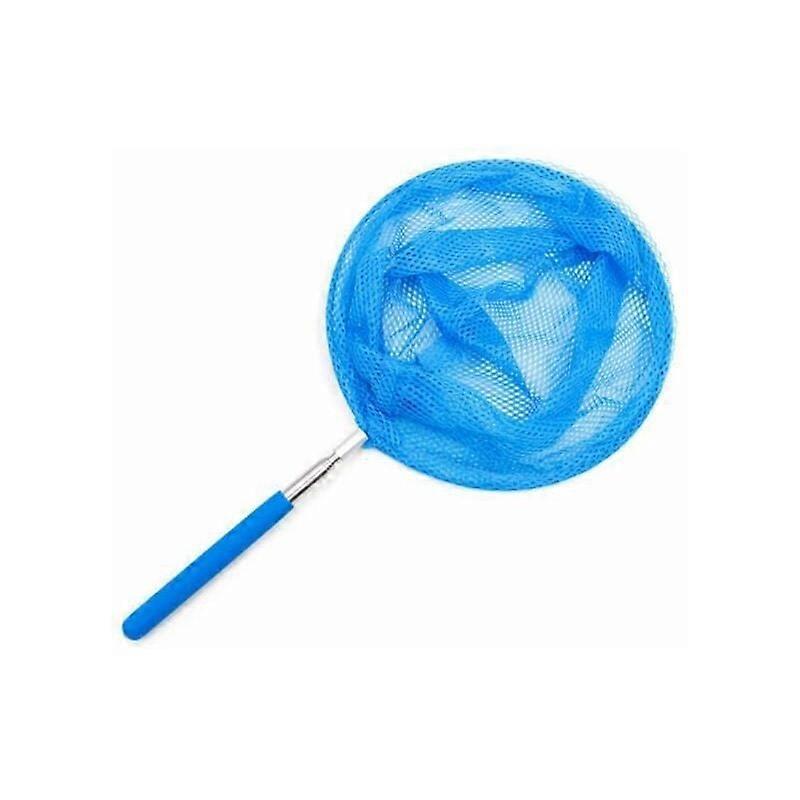 Round Leaf Skimmer Net  Telescopic Rod 86x20cm  Surface Pool Net  Pool Maintenance