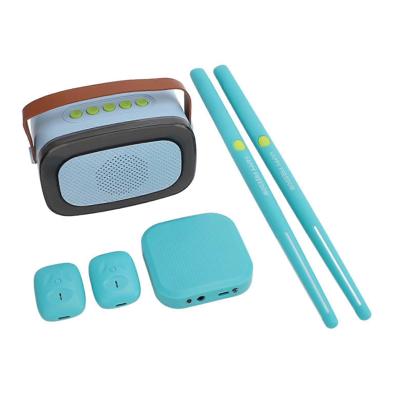 Portable Electric Air Drum Set - Professional 3D Motion Sensing Drumming Experience