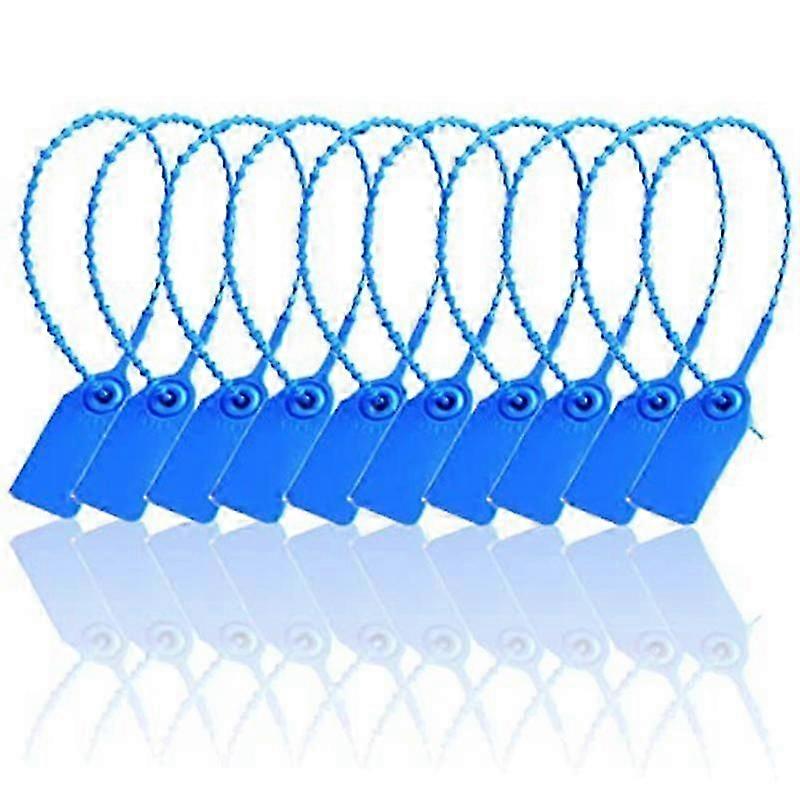 Shibingsheng 100 Plastic Tamper Seals, Numbered Zip Ties Tags,Disposable Self Locking Signage for ,Shipping,250m