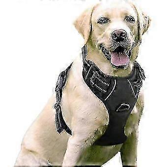 Hamul pentru câini fără tragere Ham reglabil pentru animale de companie căptușit pentru dresaj sau mers pe jos pentru câini mari - JV