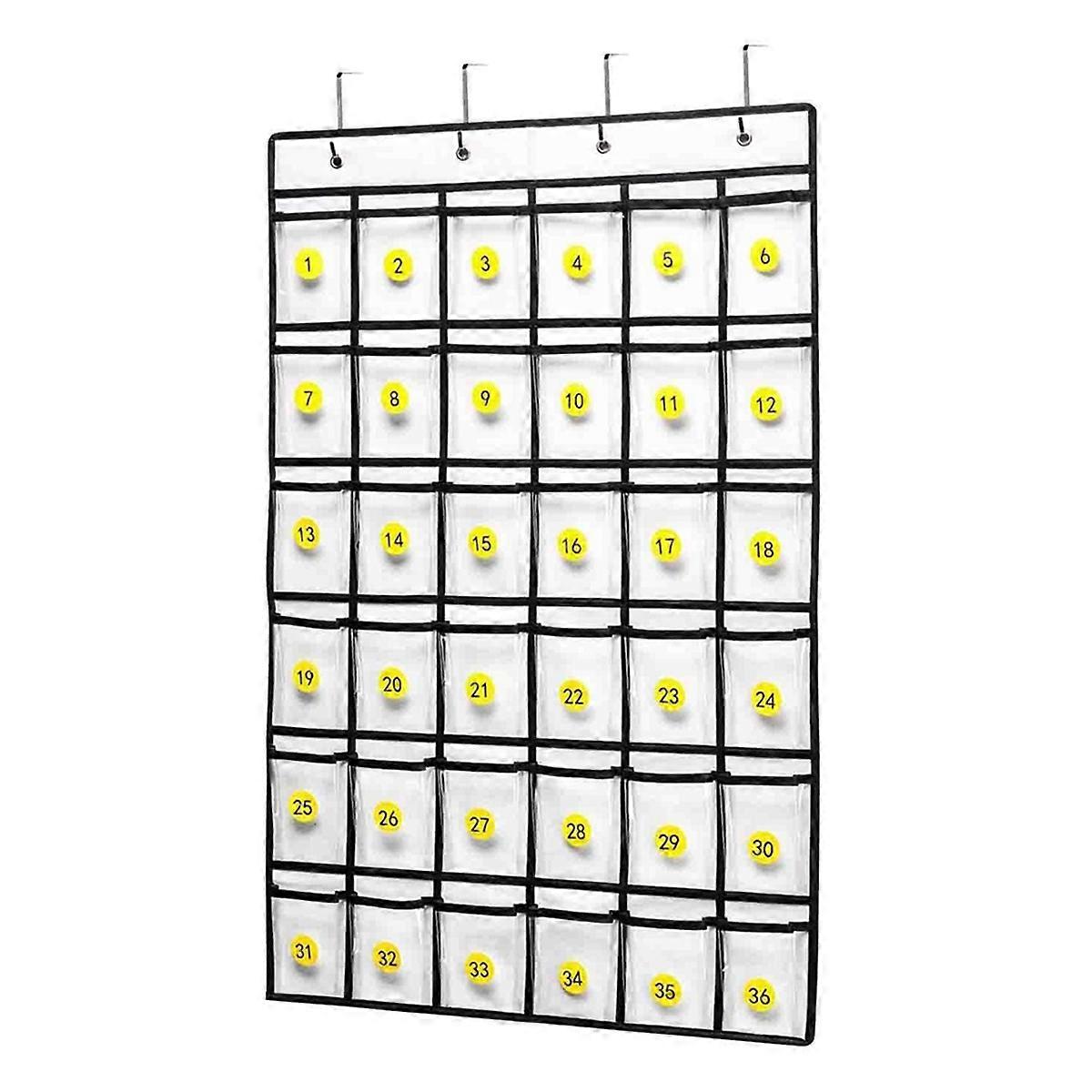 Cell Phone Pocket Diagram, Classroom Organizer Calculator
