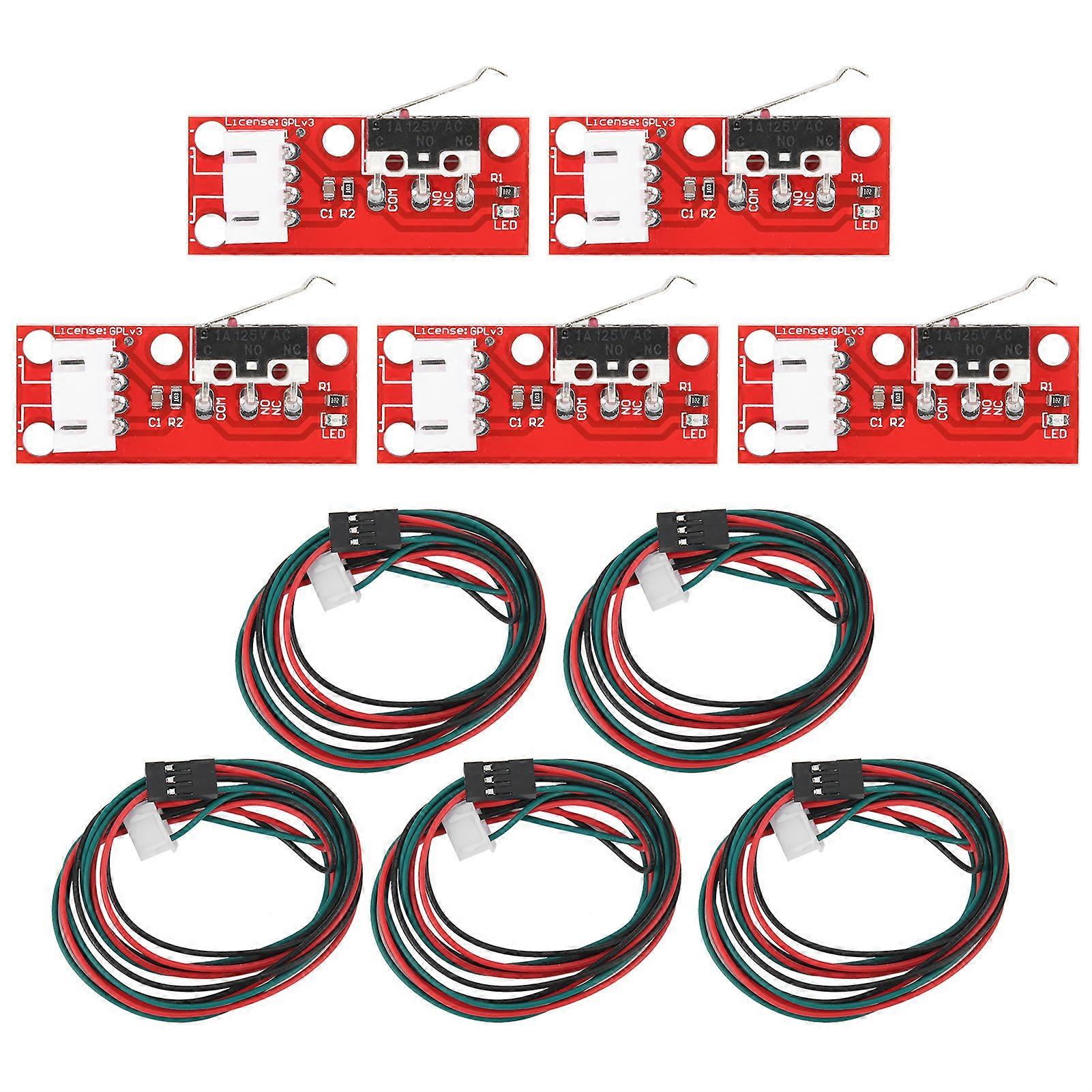 Mechanical Limit Switch with 3‑Pin 70cm/27.6in Cable Printing Accessories for Endstop 3D Printer