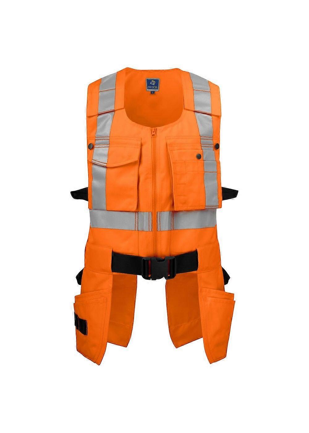 Men's Projob Hi Visibility Vest EN ISO 20471 Class 2 646704