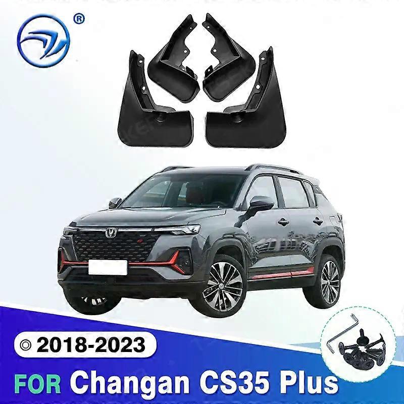 Compatible For Changan CS35 Plus 2018 - 2023 Car Mud Flaps Mudflaps Mudguards Fenders Tuning Splash Duraflap Protector Accessories Wheel 20