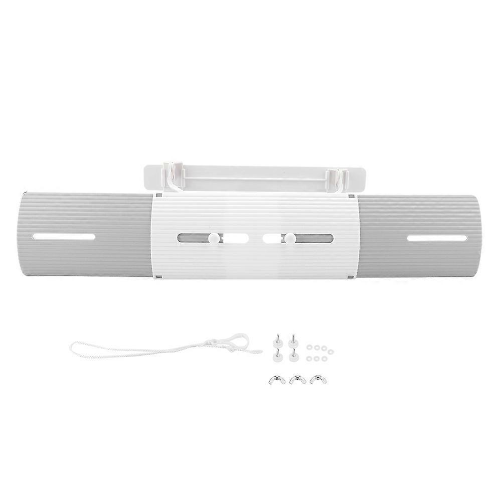 Anti wind Shield Air Conditioning Wind Shield Retractable Windshield Deflector Grey
