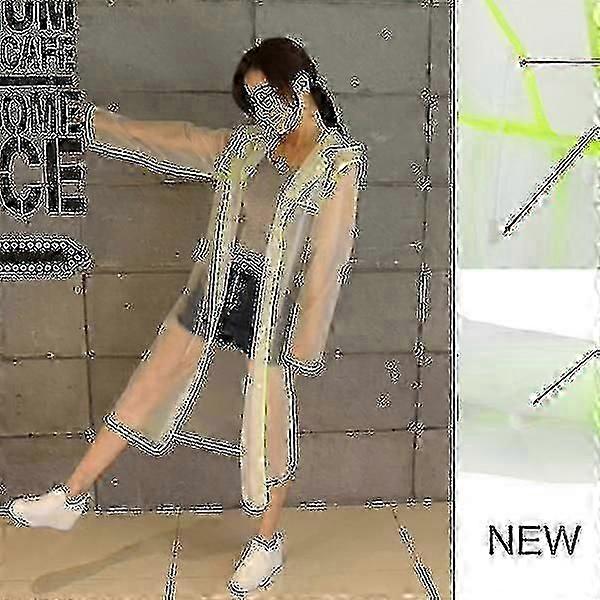 Women's Clear Eva Raincoat