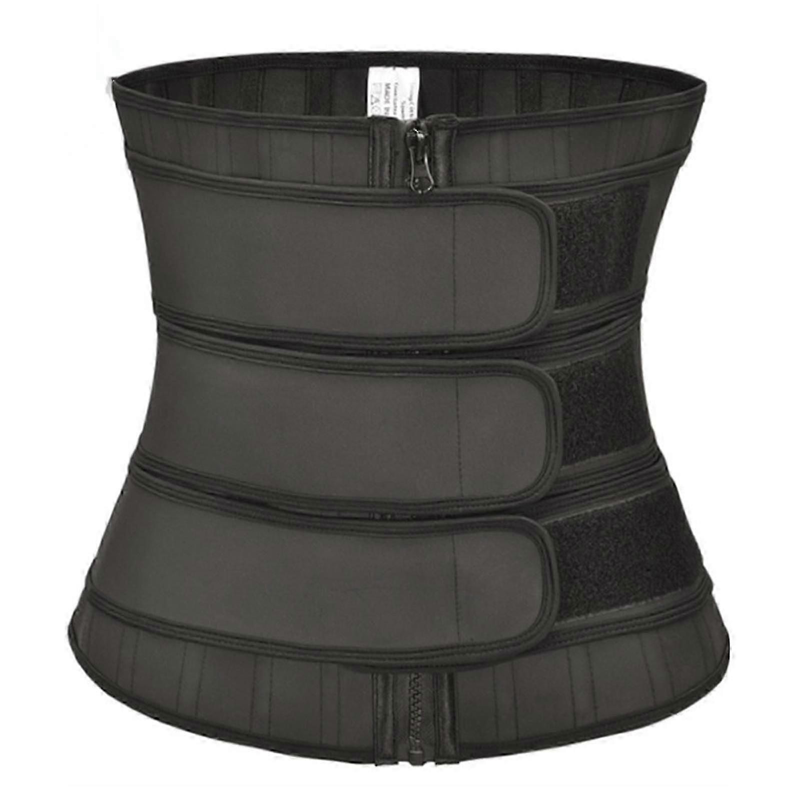 Women Trimmer Zip Belt Shaper Neoprene Material Sweat Corset Suit Suitable For Workout Training