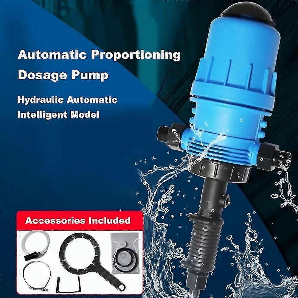 Adjustable Automatic Proportioning Dosage Pump Fertilizer Injector Water Powered Chemical Liquid Dos