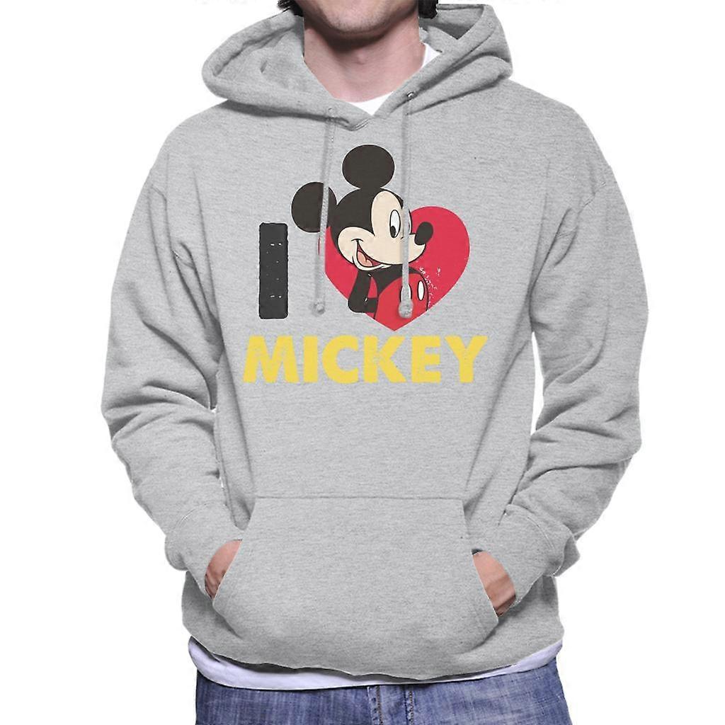 디즈니 '미키 마우스를 사랑해' 남성용 후드티