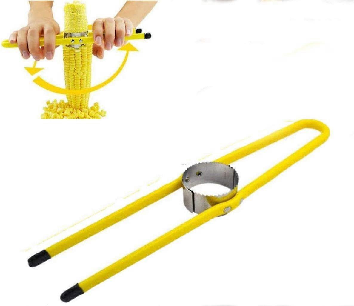 Corn Stripper, Ergonomic Design, Stainless Steel Cutter