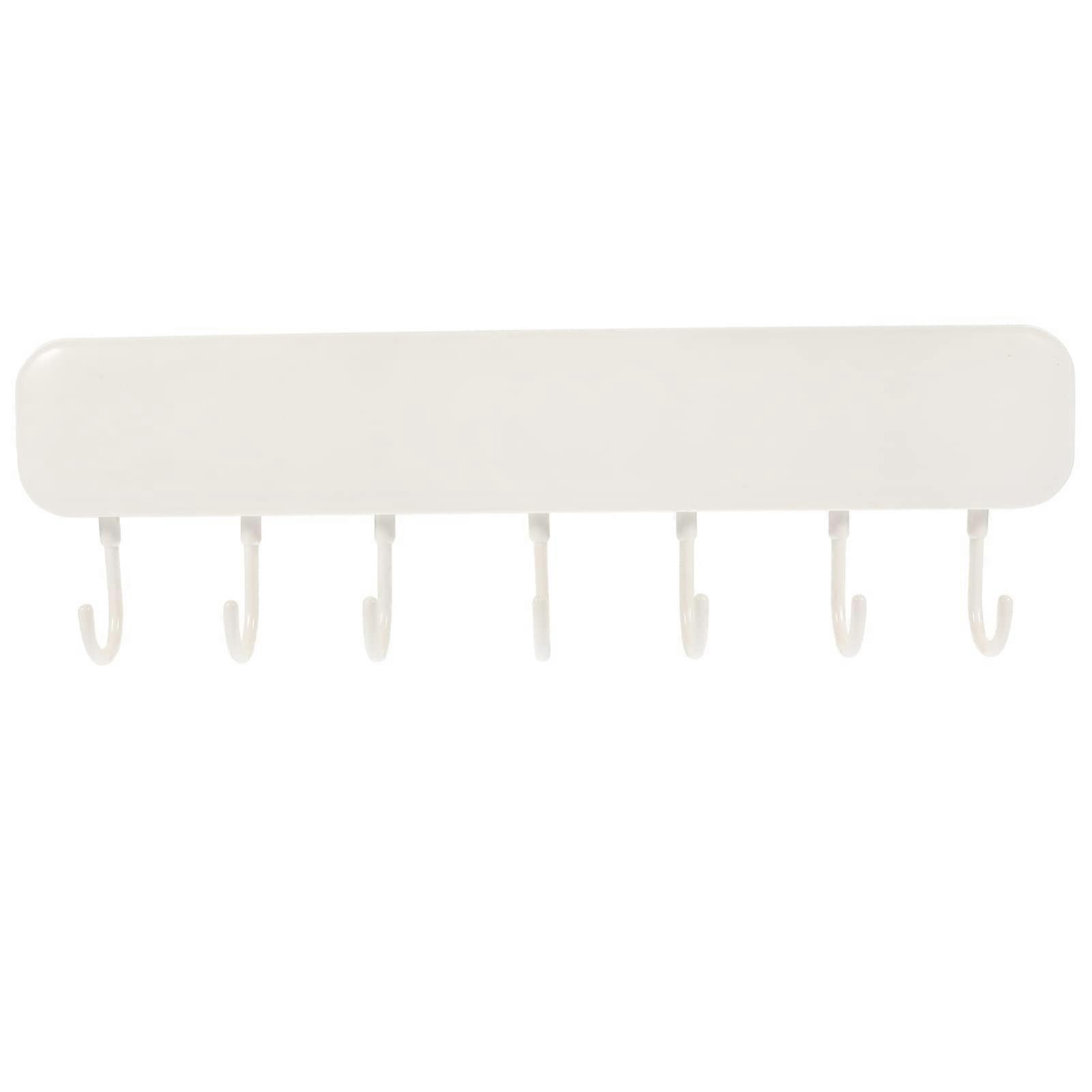 Wall Mounted Utensil Rack Organizer for Kitchen Cookware - Hanging Rail with Hooks for Spoons, Pans, Spatulas, and Flatware Storage