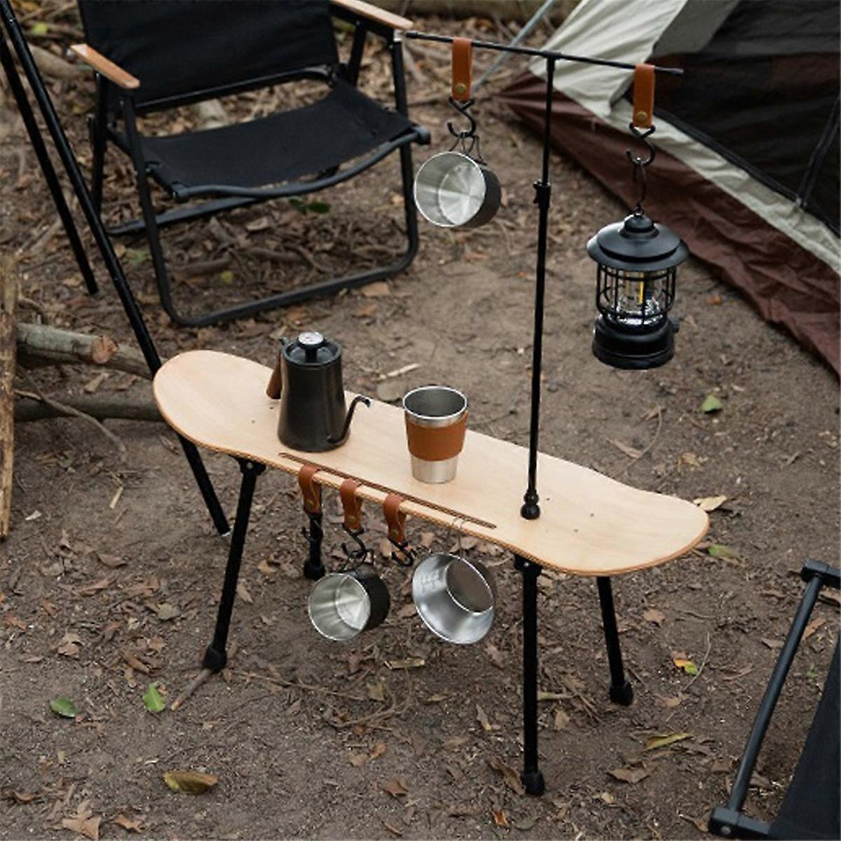 4Pcs Heavy Duty Camping Table Legs with Screws 35cm