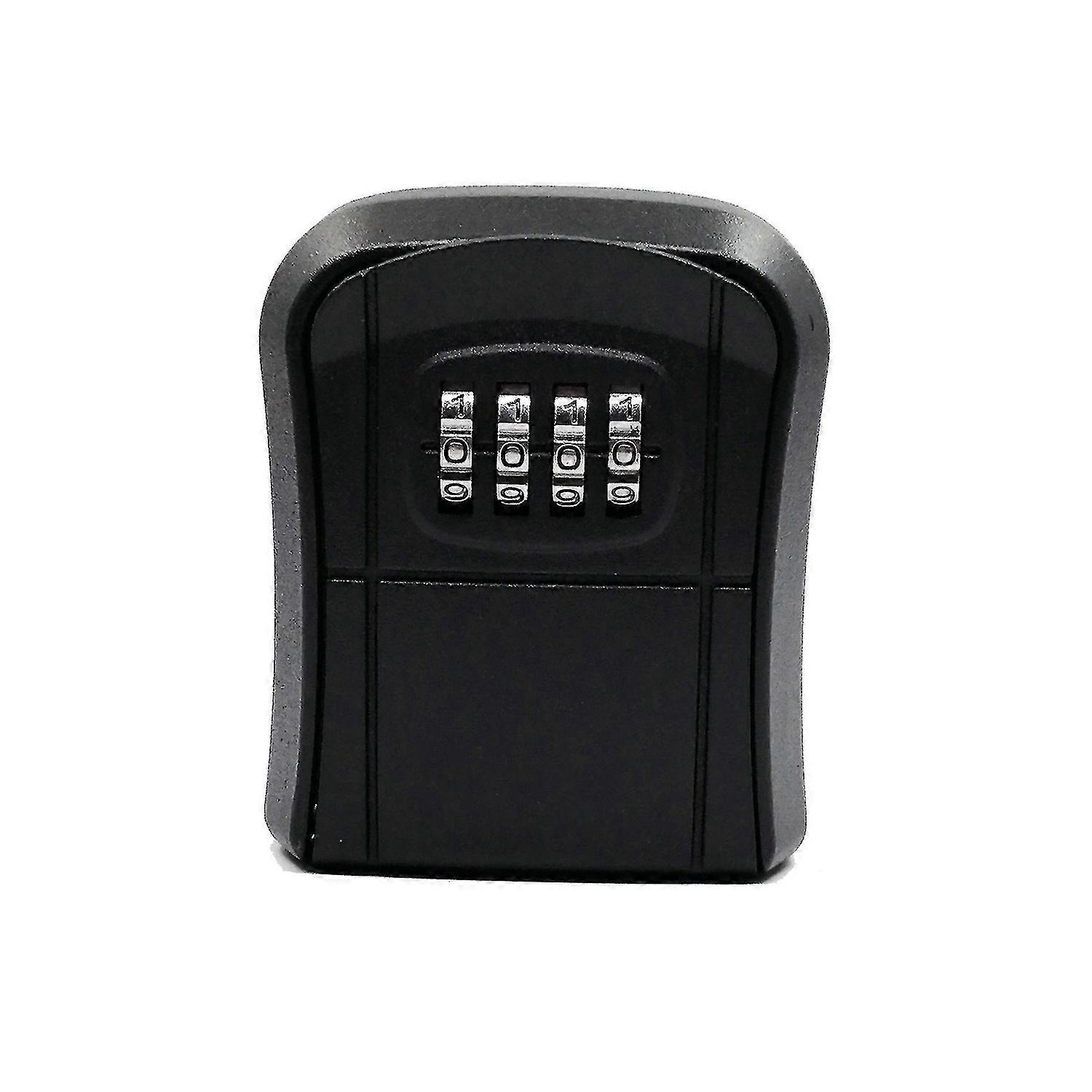 Outdoor Wall - Mounted Mini Key Safe with Resettable 4 - digit Numeric Code