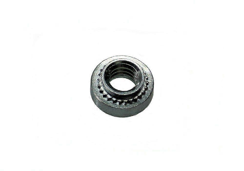 ES-518-1 Round Captive Nut Self-Clinching 5/16-18 Thread .056 Thk Steel Zinc 100 Pack for Secure Fastening