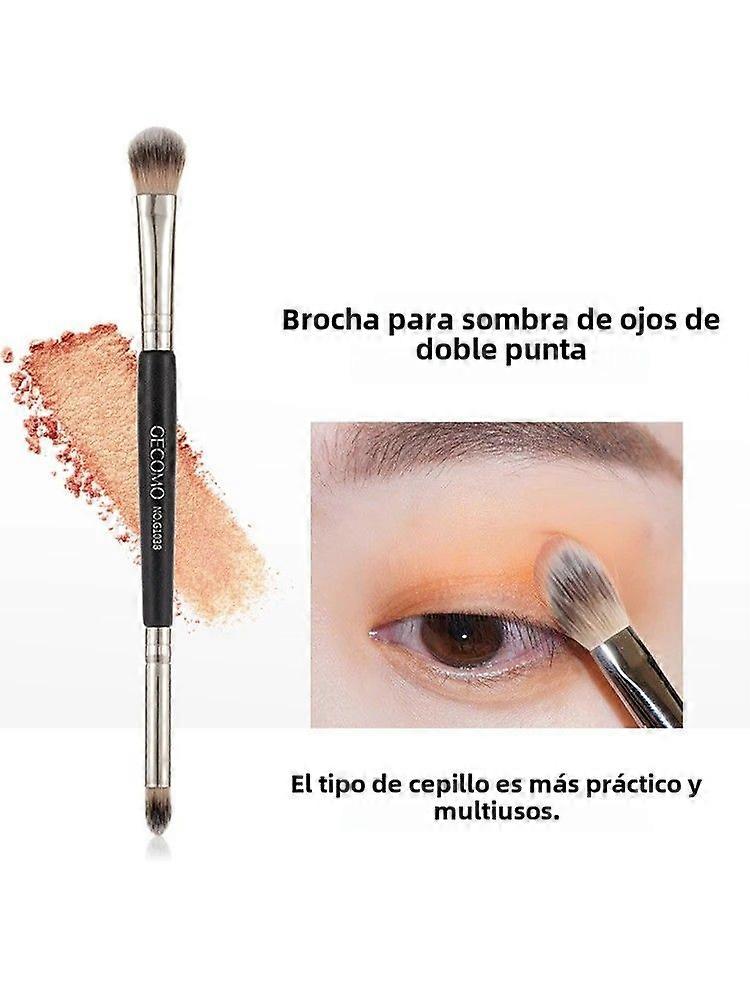 Double-headed Eye Makeup Brush, Soft Brush for Easy Makeup, Doesn't Devour Natural Powder, Ideal for Beginners