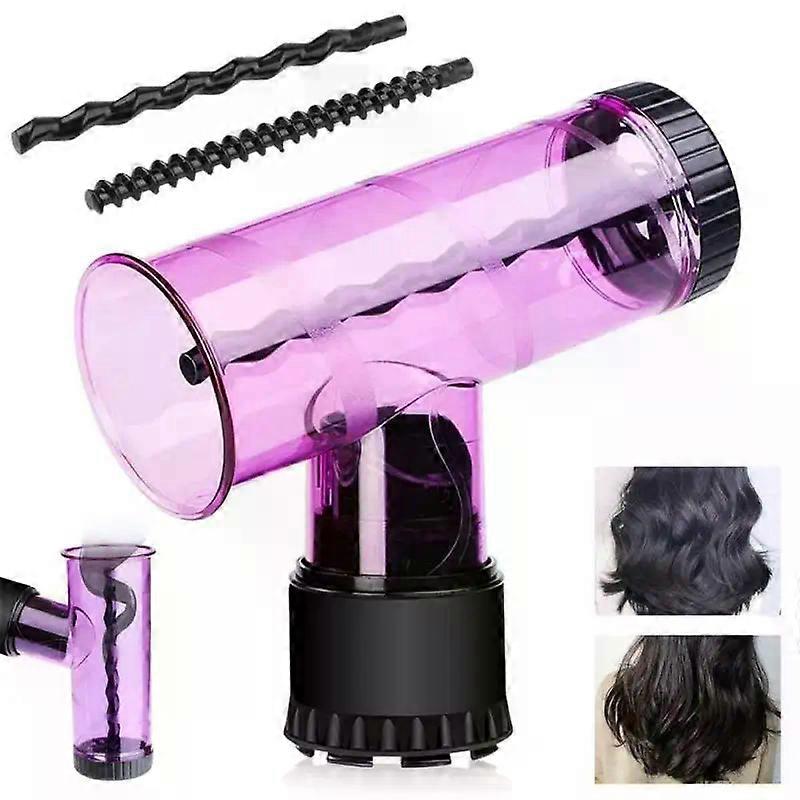 Tornado Style Automatic Hair Air Curler Hair Rollers Hair Curls Diffuser With 2 Replaceable Curl Sticks