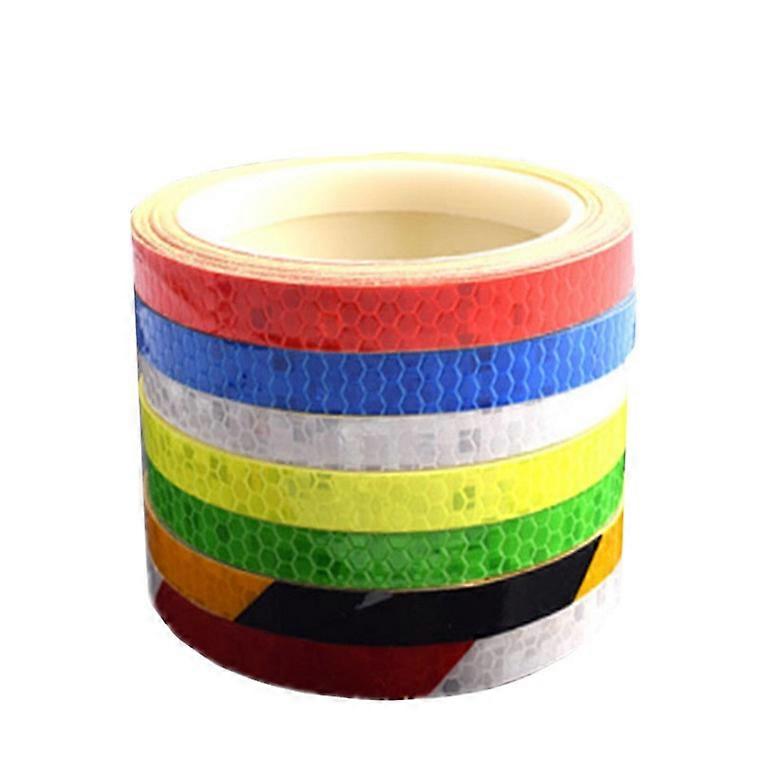 7pcs Reflective Tape High Visibility Reflective Stickers Self Adhesive
