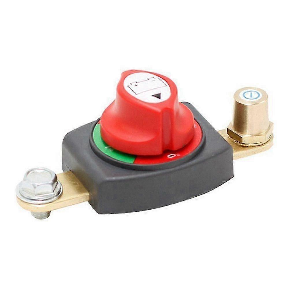 Battery Disconnect Switch, on/Off Battery Isolator Power Cut Master Isolator Circuit Breaker Parts for Car/Rv/Boat