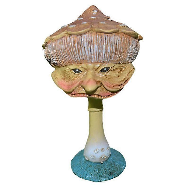 Mini Strange Mushroom Funny Resin Doll