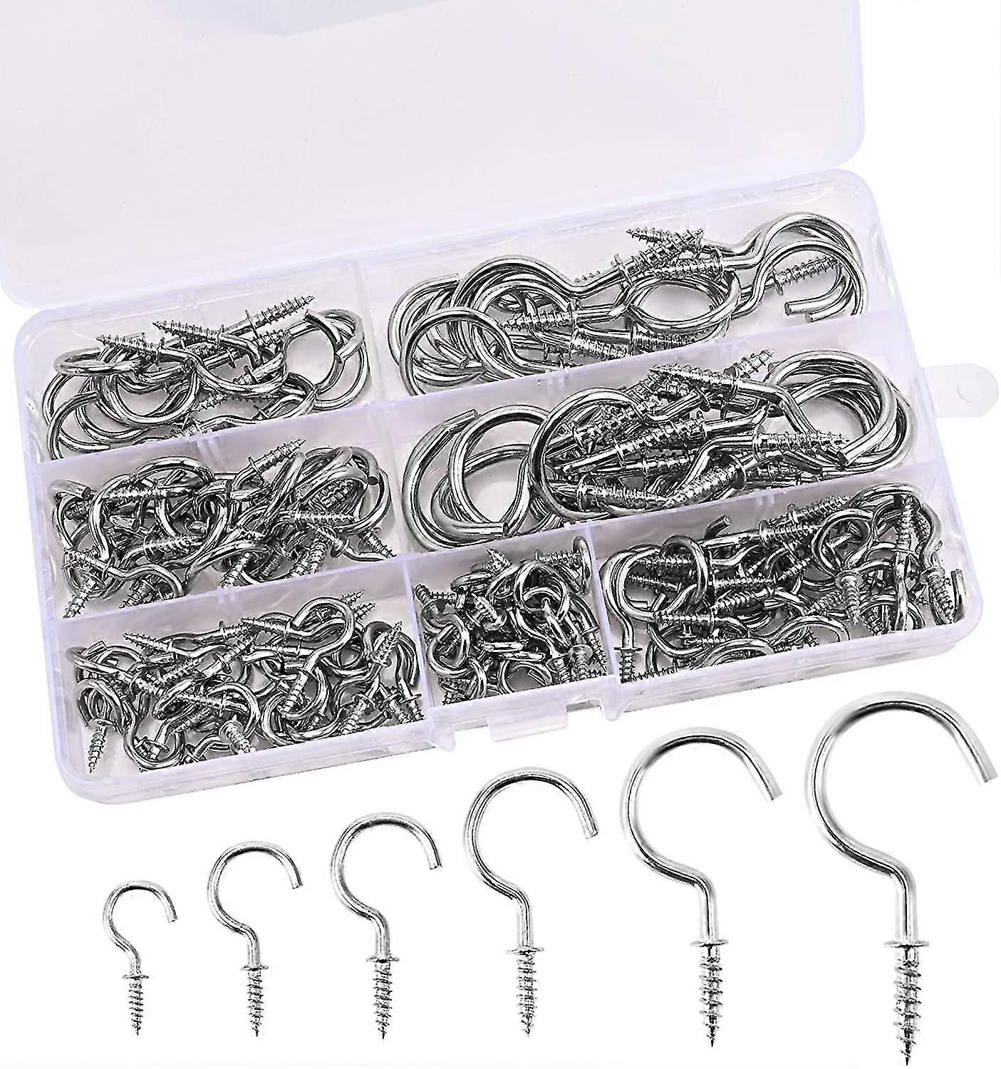 Nickel-plated Question Mark Cup Hook