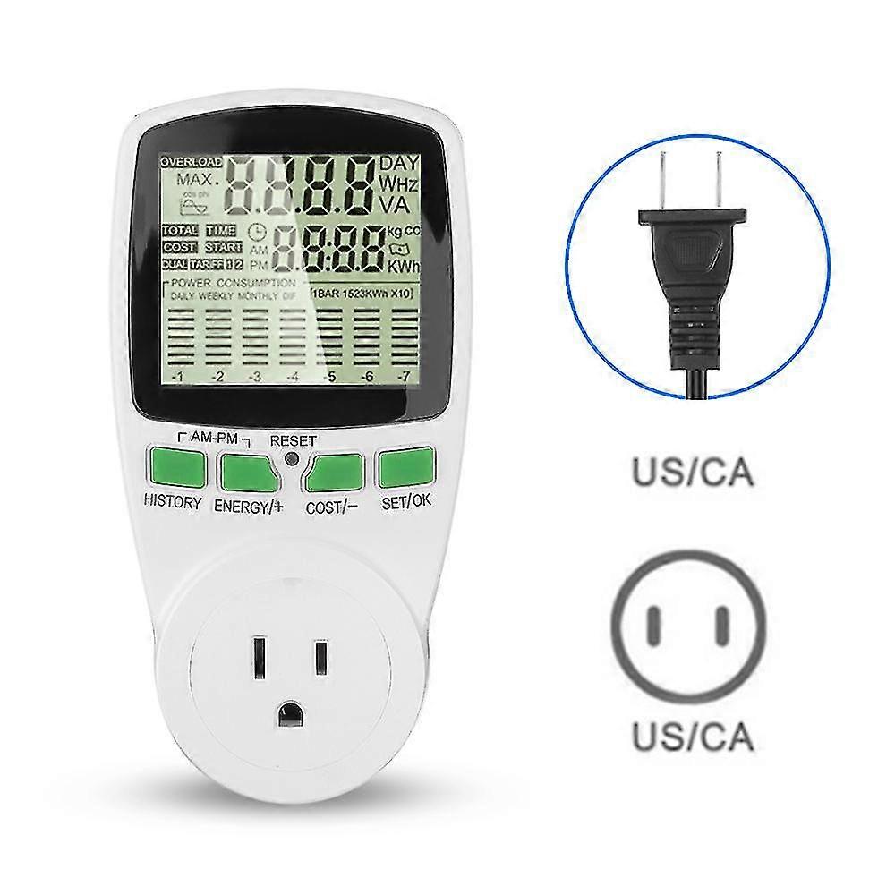 Electricity Consumption Measuring Socket Power Meter Energy Meter Voltage Wattmeter Power Analyzer