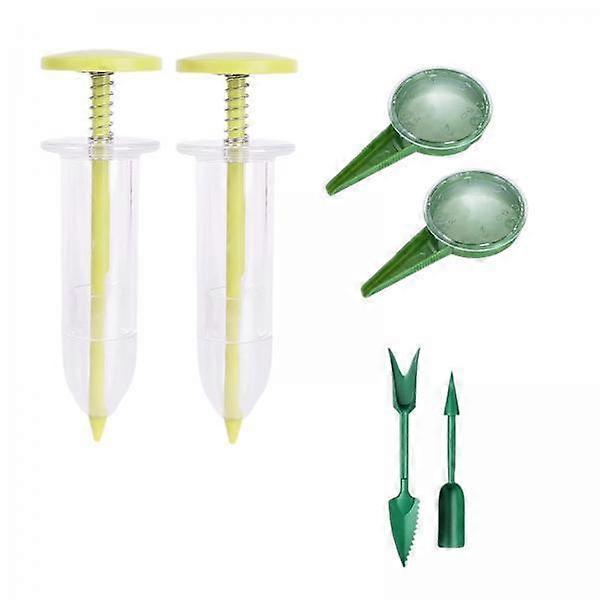 2x Precision Garden Seed Planter for Efficient Planting